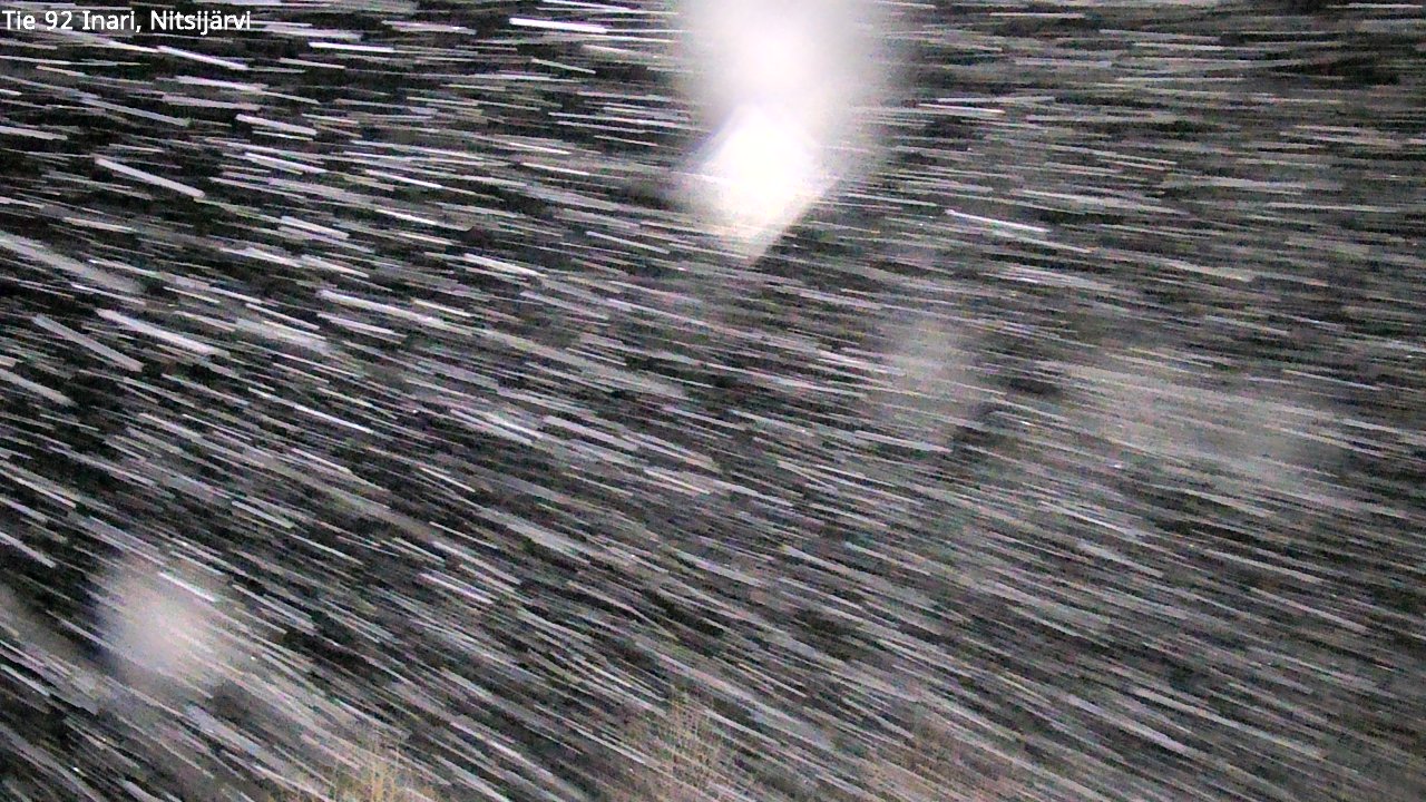 Kelikamerat Kuva Tie 92 Inari, Nitsijärvi, Inari, Lappi