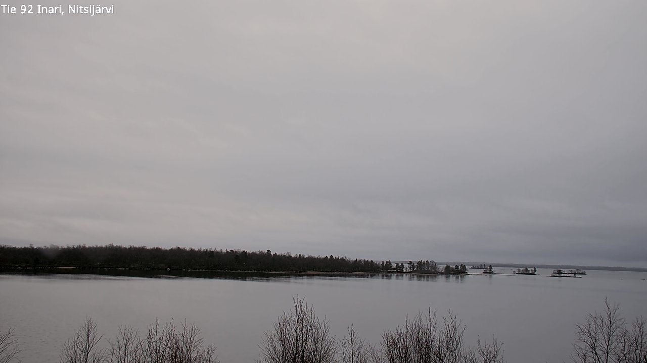 Kelikamerat Kuva Tie 92 Inari, Nitsijärvi, Inari, Lappi