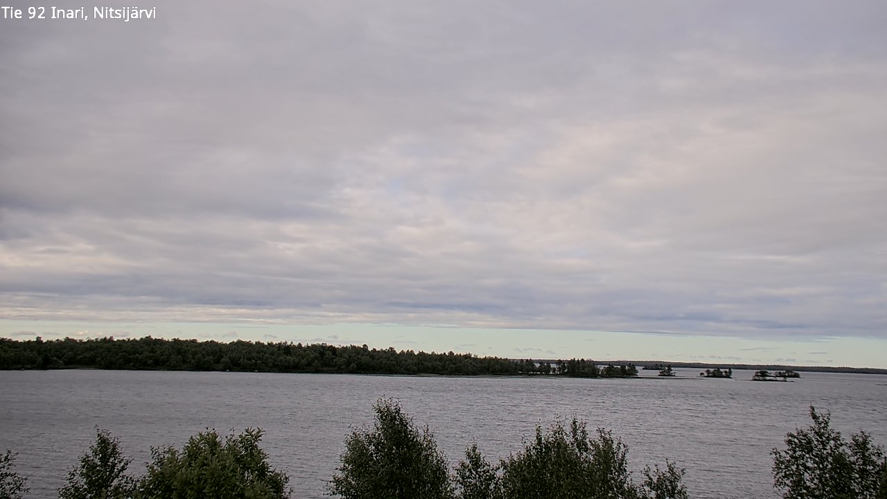 Weather Camera Image Road 92 Inari, Nitsijärvi, Inari, Lappi