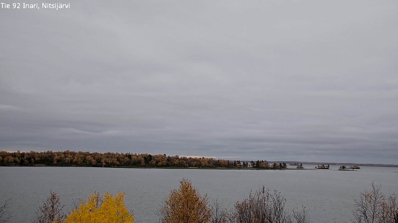 Kelikamerat Kuva Tie 92 Inari, Nitsijärvi, Inari, Lappi