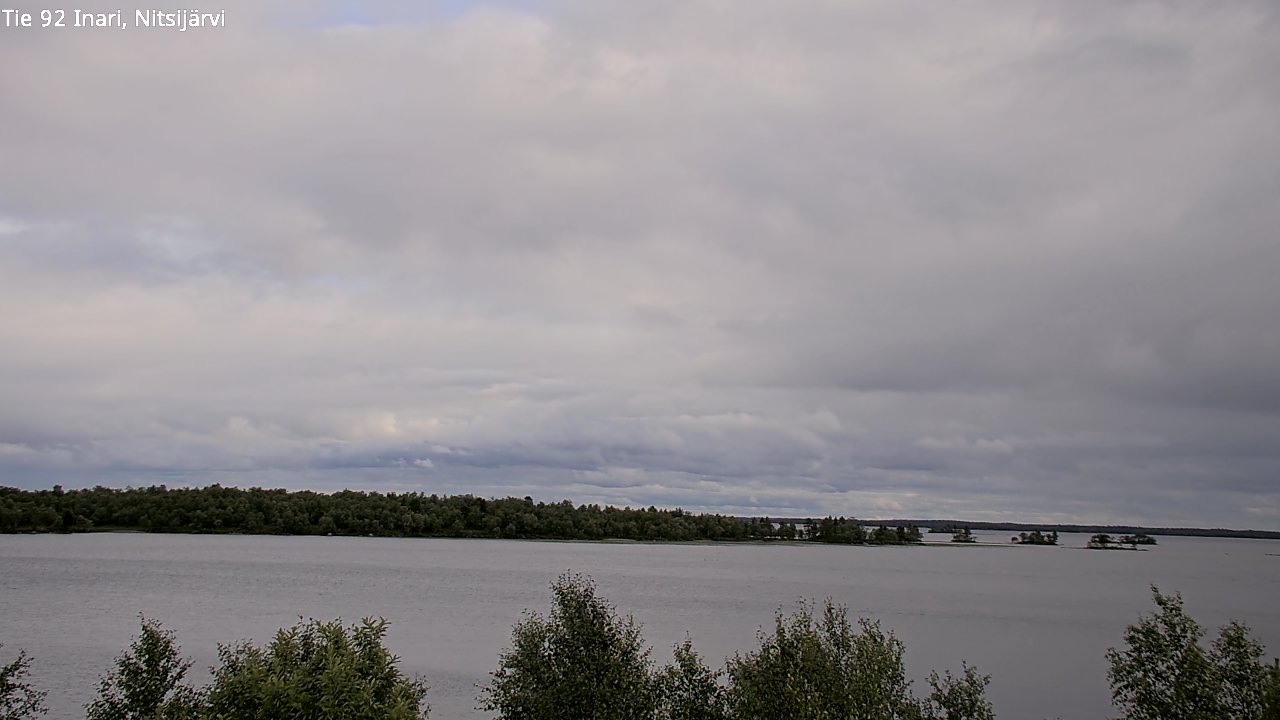 Kelikamerat Kuva Tie 92 Inari, Nitsijärvi, Inari, Lappi