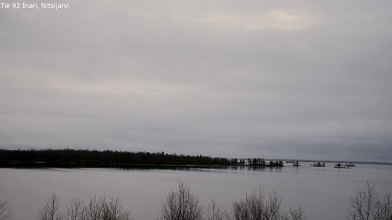 Kelikamerat Kuva Tie 92 Inari, Nitsijärvi, Inari, Lappi