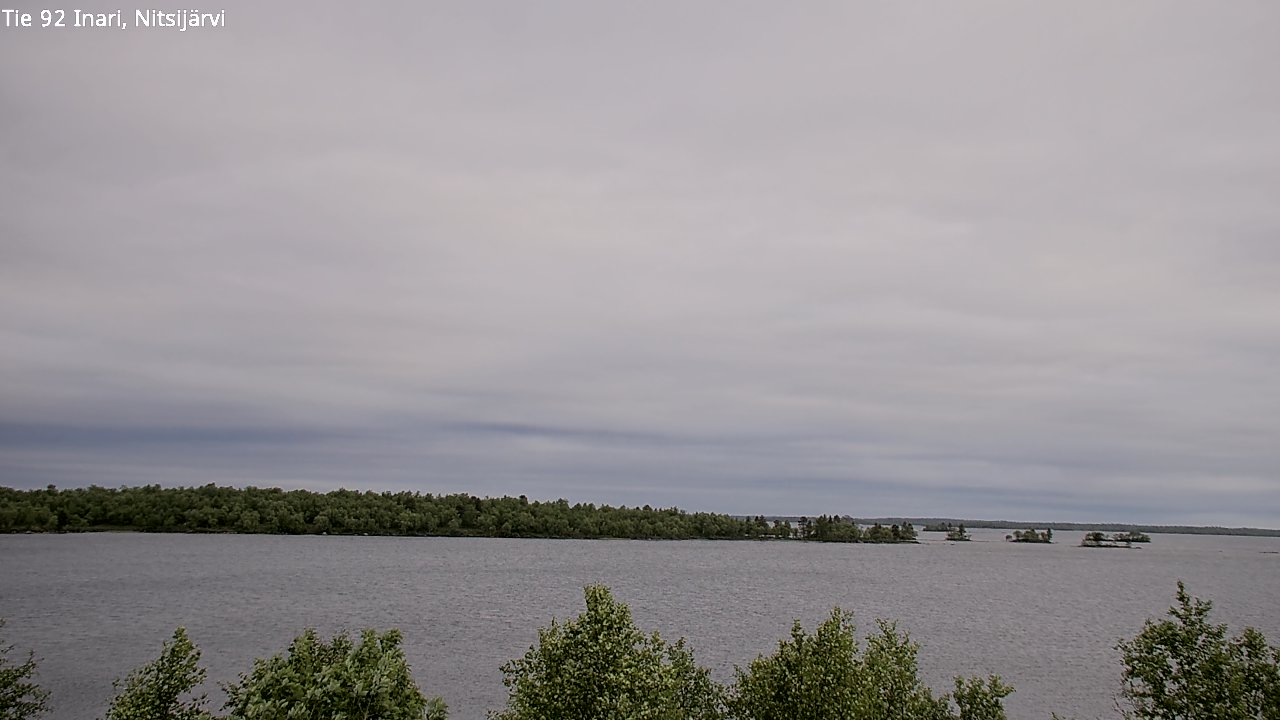 Kelikamerat Kuva Tie 92 Inari, Nitsijärvi, Inari, Lappi