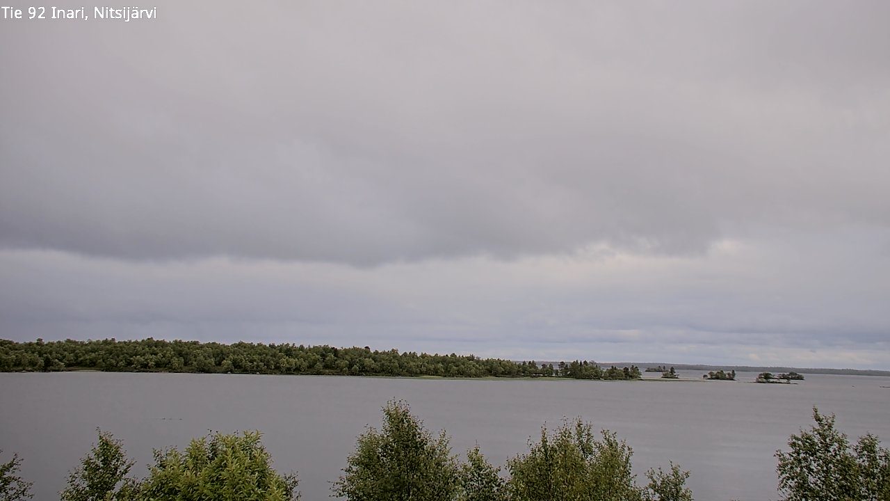 Kelikamerat Kuva Tie 92 Inari, Nitsijärvi, Inari, Lappi