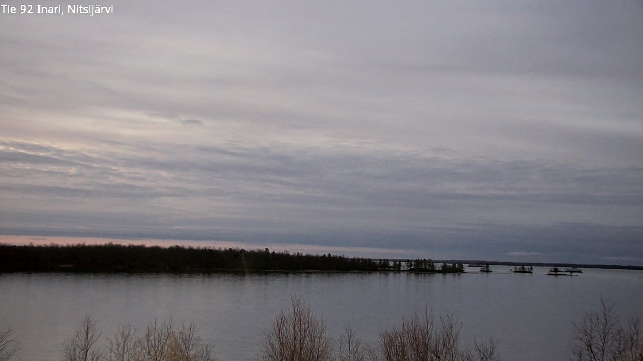 Kelikamerat Kuva Tie 92 Inari, Nitsijärvi, Inari, Lappi