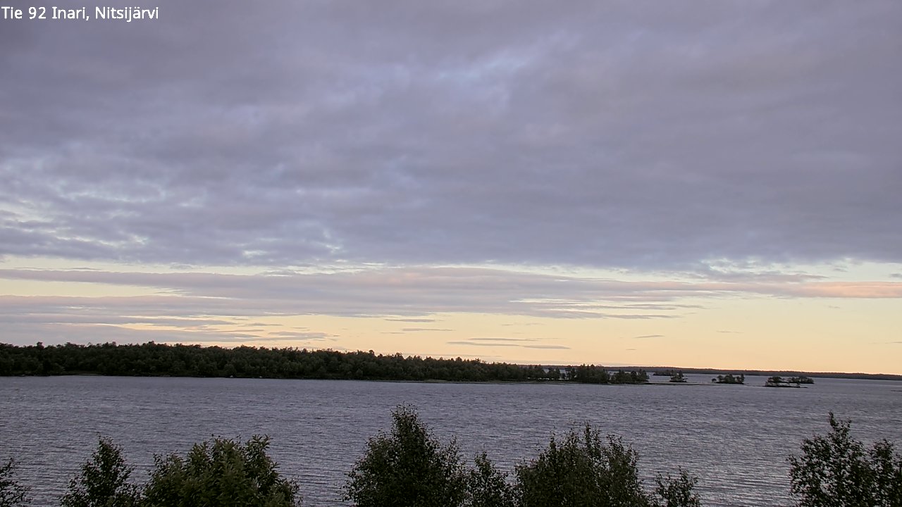 Kelikamerat Kuva Tie 92 Inari, Nitsijärvi, Inari, Lappi