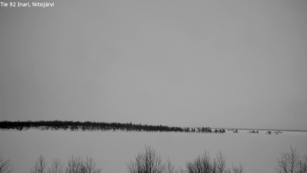 Kelikamerat Kuva Tie 92 Inari, Nitsijärvi, Inari, Lappi