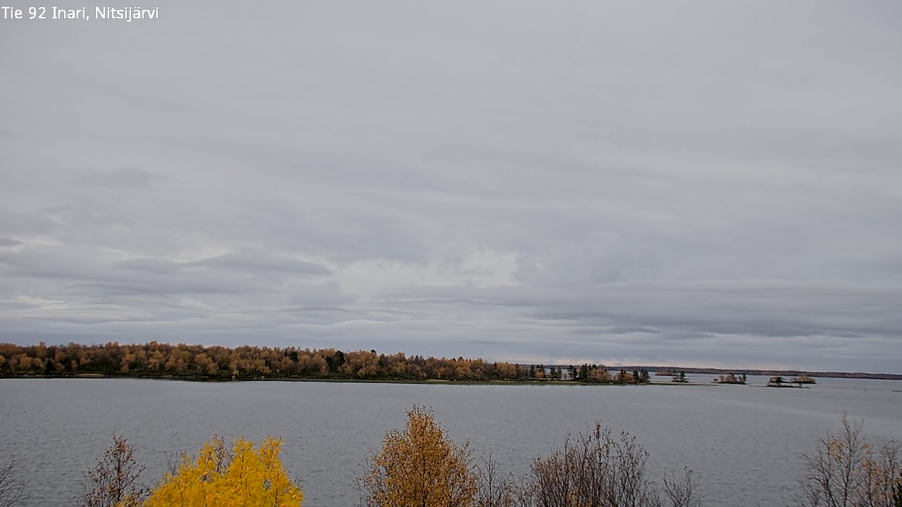 Kelikamerat Kuva Tie 92 Inari, Nitsijärvi, Inari, Lappi
