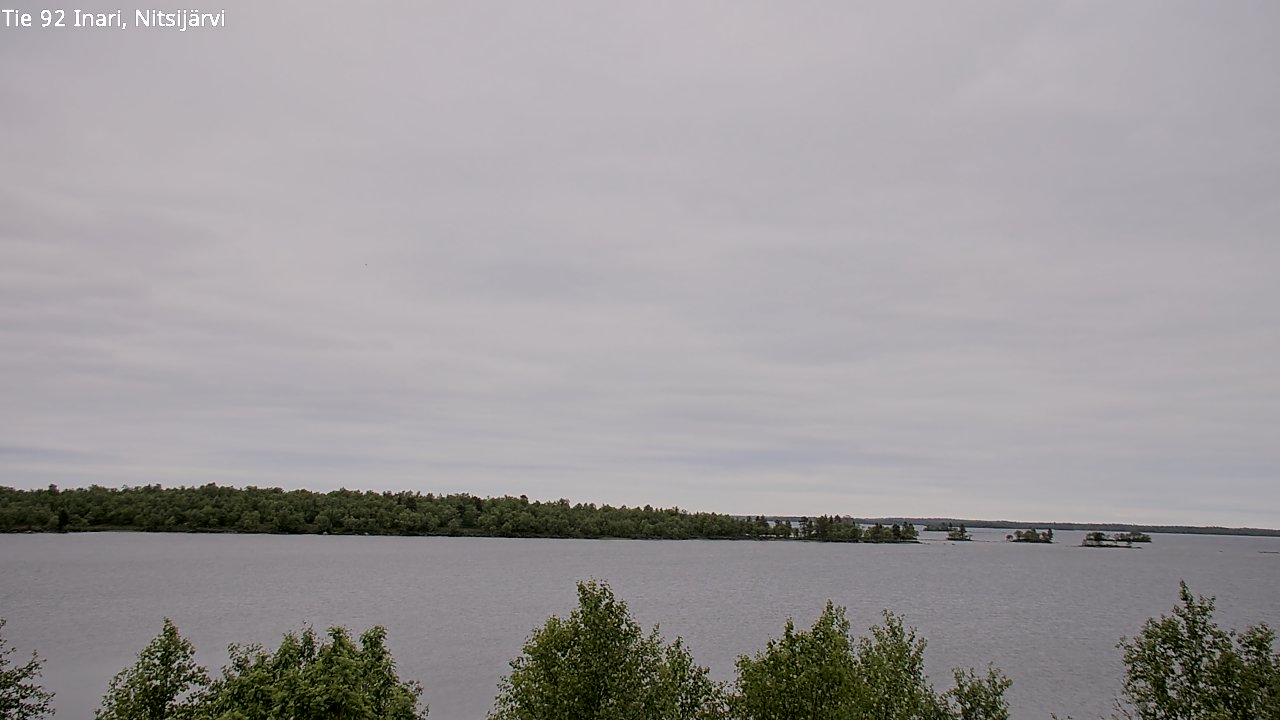 Kelikamerat Kuva Tie 92 Inari, Nitsijärvi, Inari, Lappi