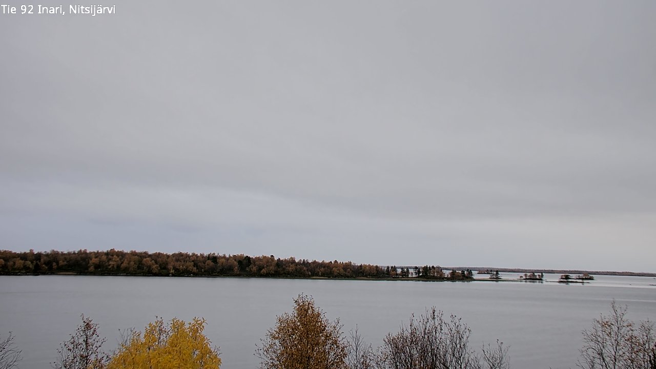 Kelikamerat Kuva Tie 92 Inari, Nitsijärvi, Inari, Lappi