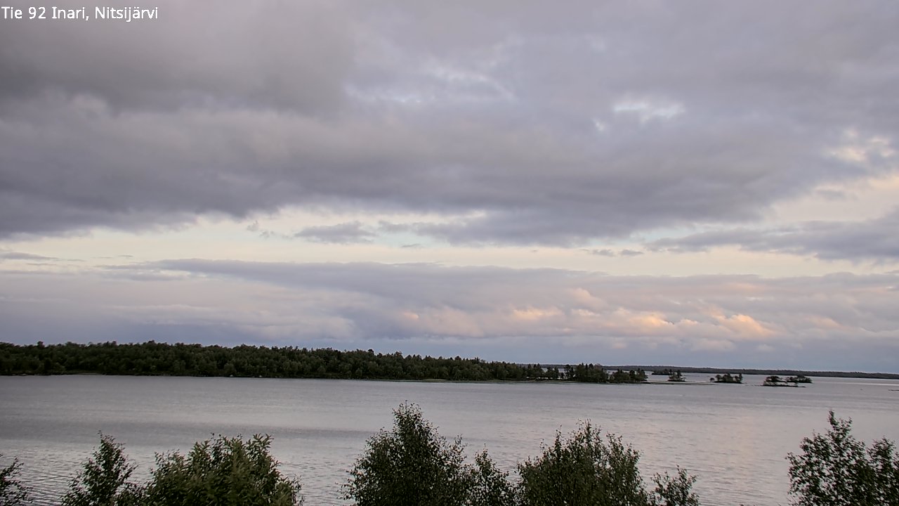 Kelikamerat Kuva Tie 92 Inari, Nitsijärvi, Inari, Lappi