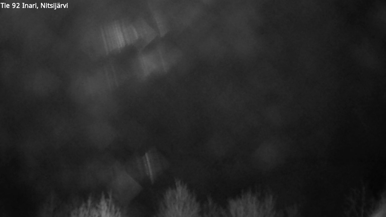 Weather Camera Image Road 92 Inari, Nitsijärvi, Inari, Lappi