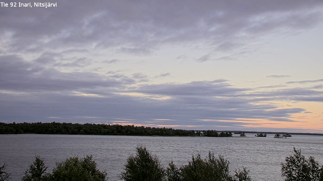 Kelikamerat Kuva Tie 92 Inari, Nitsijärvi, Inari, Lappi
