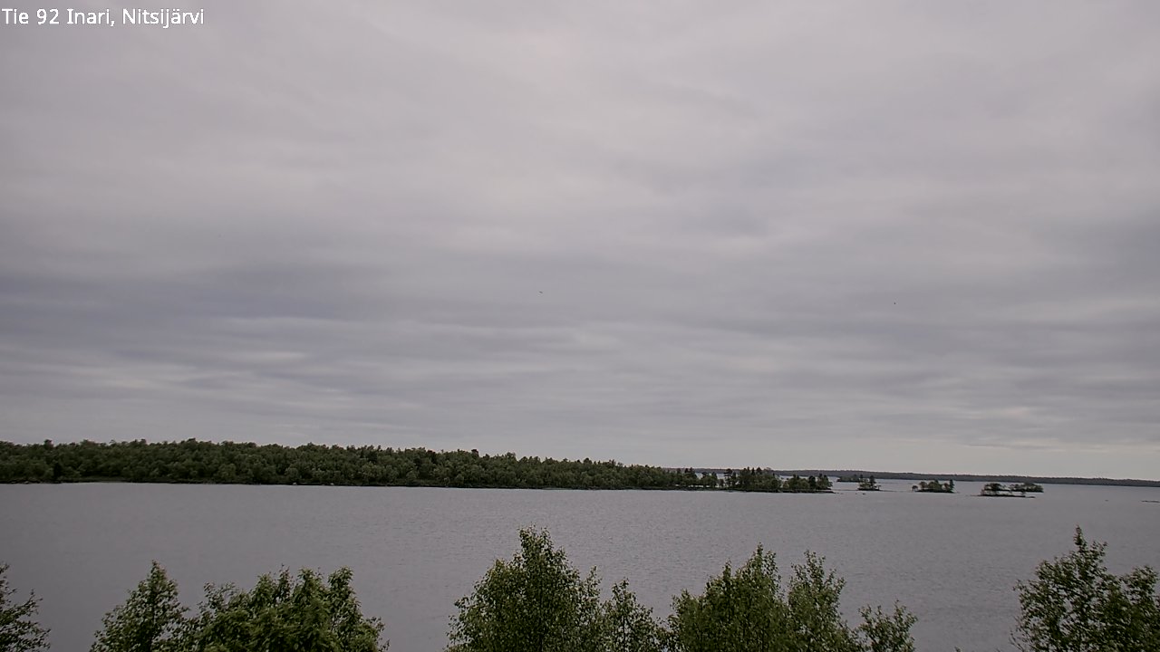 Kelikamerat Kuva Tie 92 Inari, Nitsijärvi, Inari, Lappi