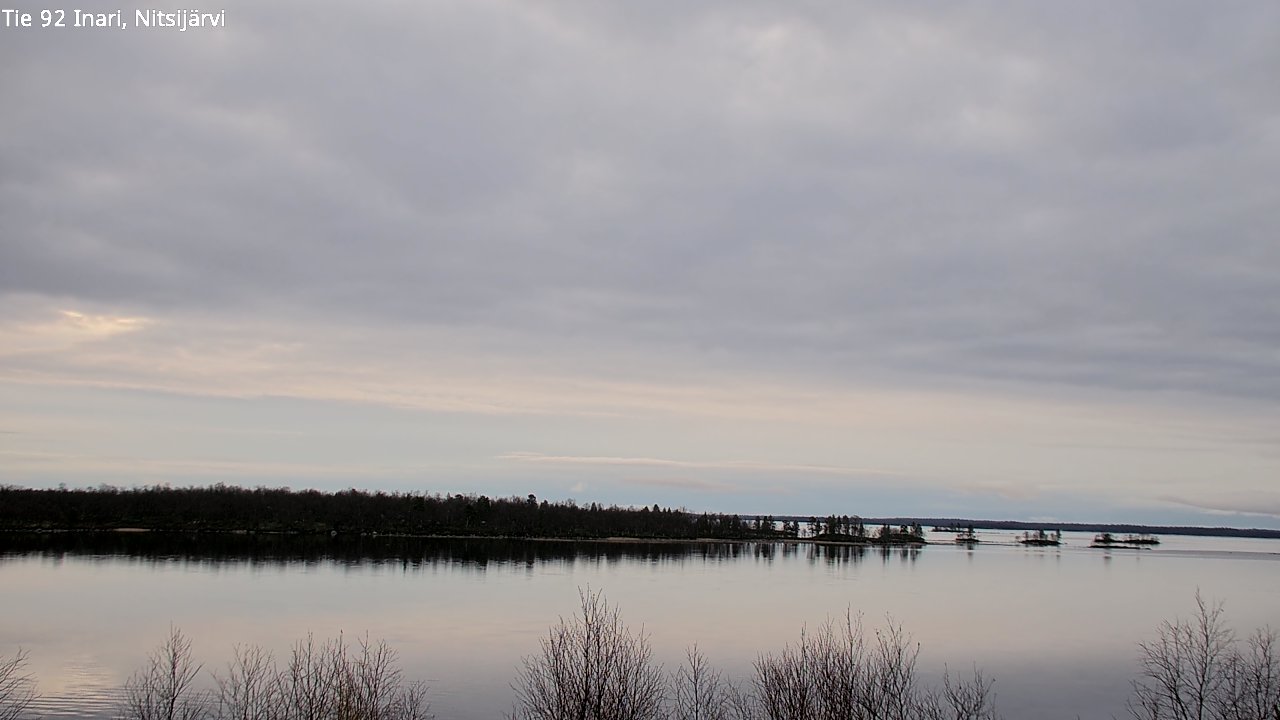Kelikamerat Kuva Tie 92 Inari, Nitsijärvi, Inari, Lappi