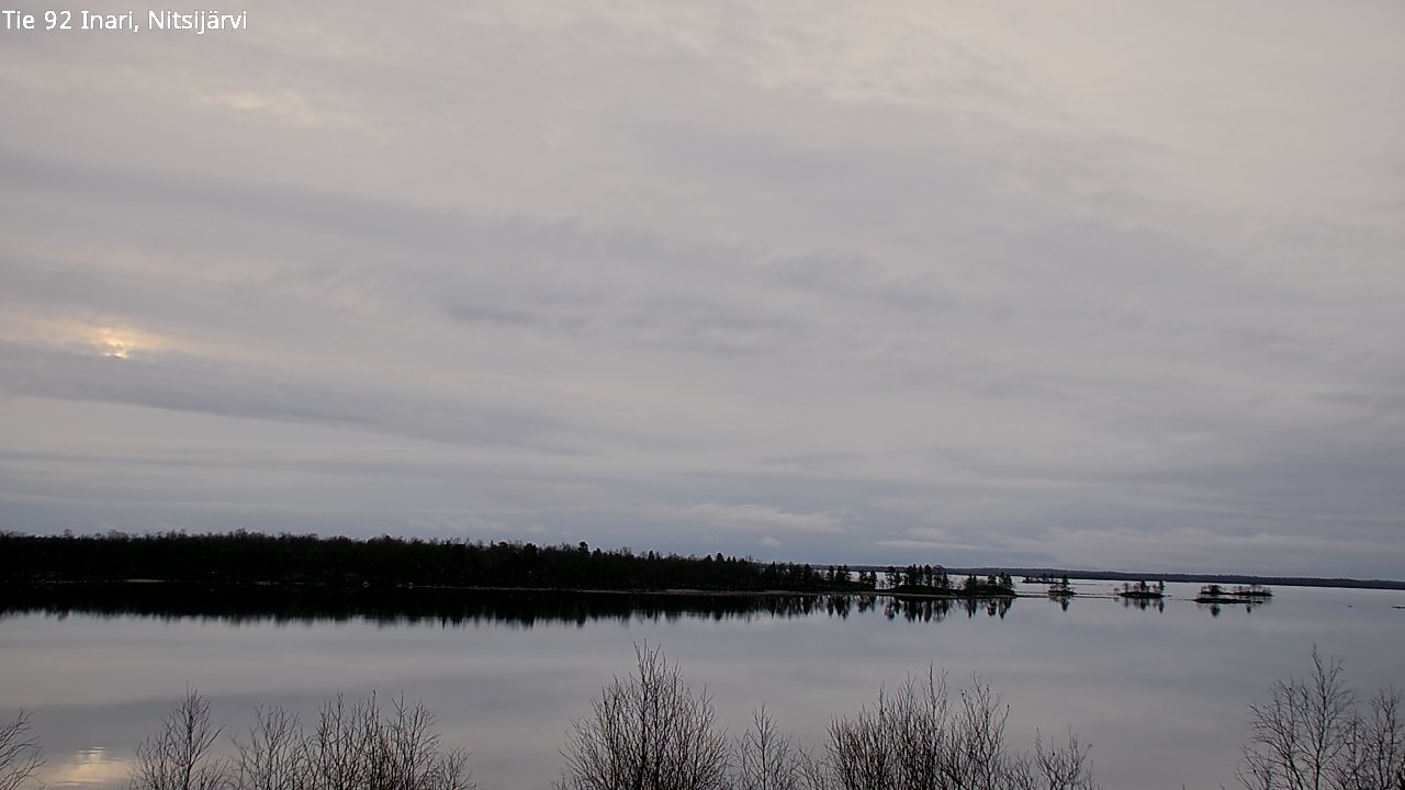 Kelikamerat Kuva Tie 92 Inari, Nitsijärvi, Inari, Lappi