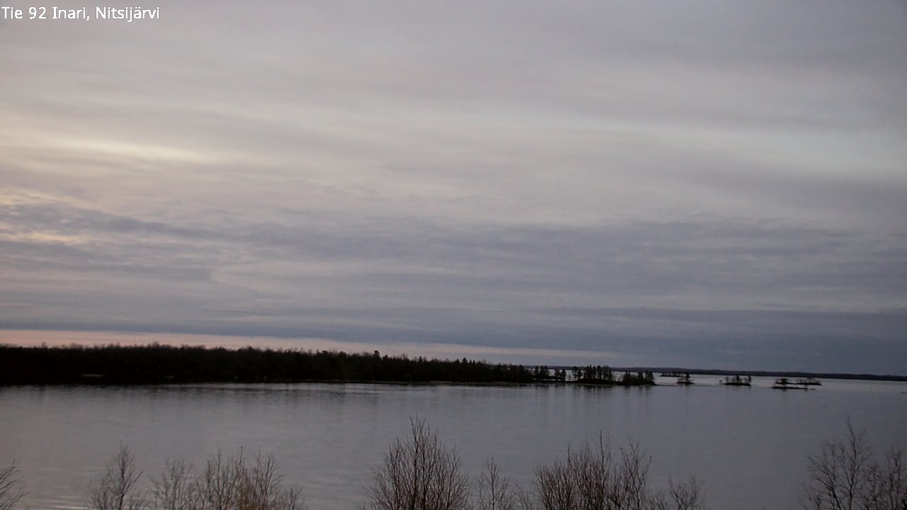 Kelikamerat Kuva Tie 92 Inari, Nitsijärvi, Inari, Lappi