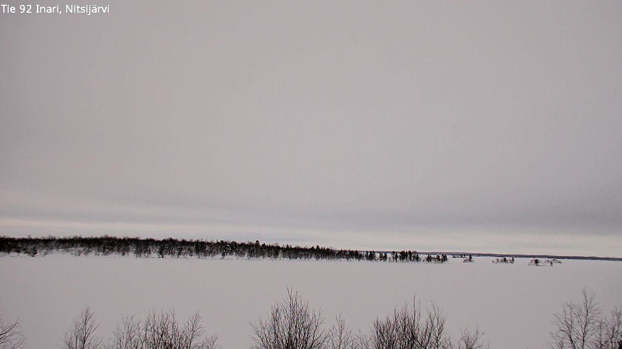 Kelikamerat Kuva Tie 92 Inari, Nitsijärvi, Inari, Lappi