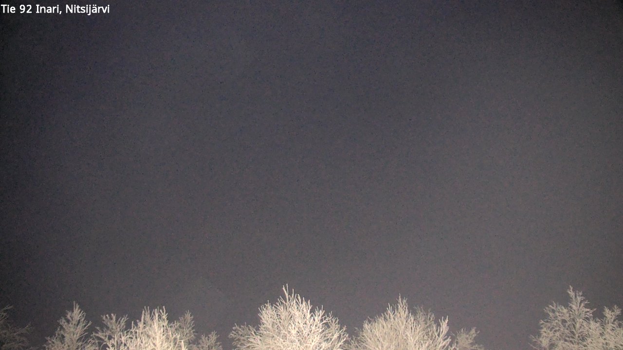 Kelikamerat Kuva Tie 92 Inari, Nitsijärvi, Inari, Lappi