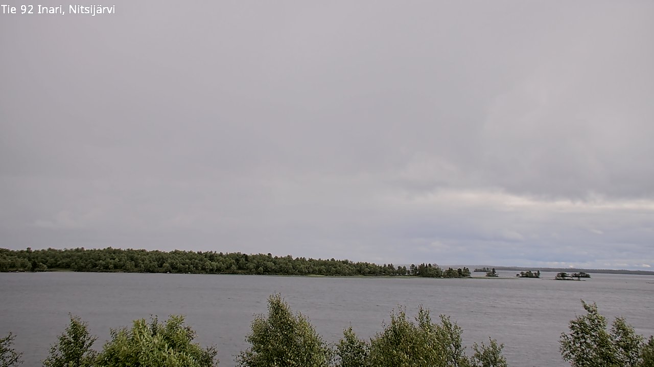Kelikamerat Kuva Tie 92 Inari, Nitsijärvi, Inari, Lappi