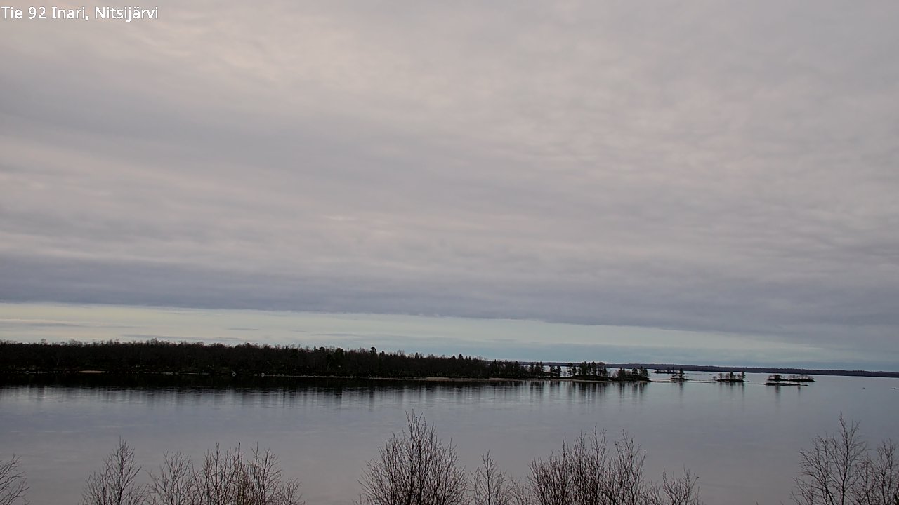 Kelikamerat Kuva Tie 92 Inari, Nitsijärvi, Inari, Lappi