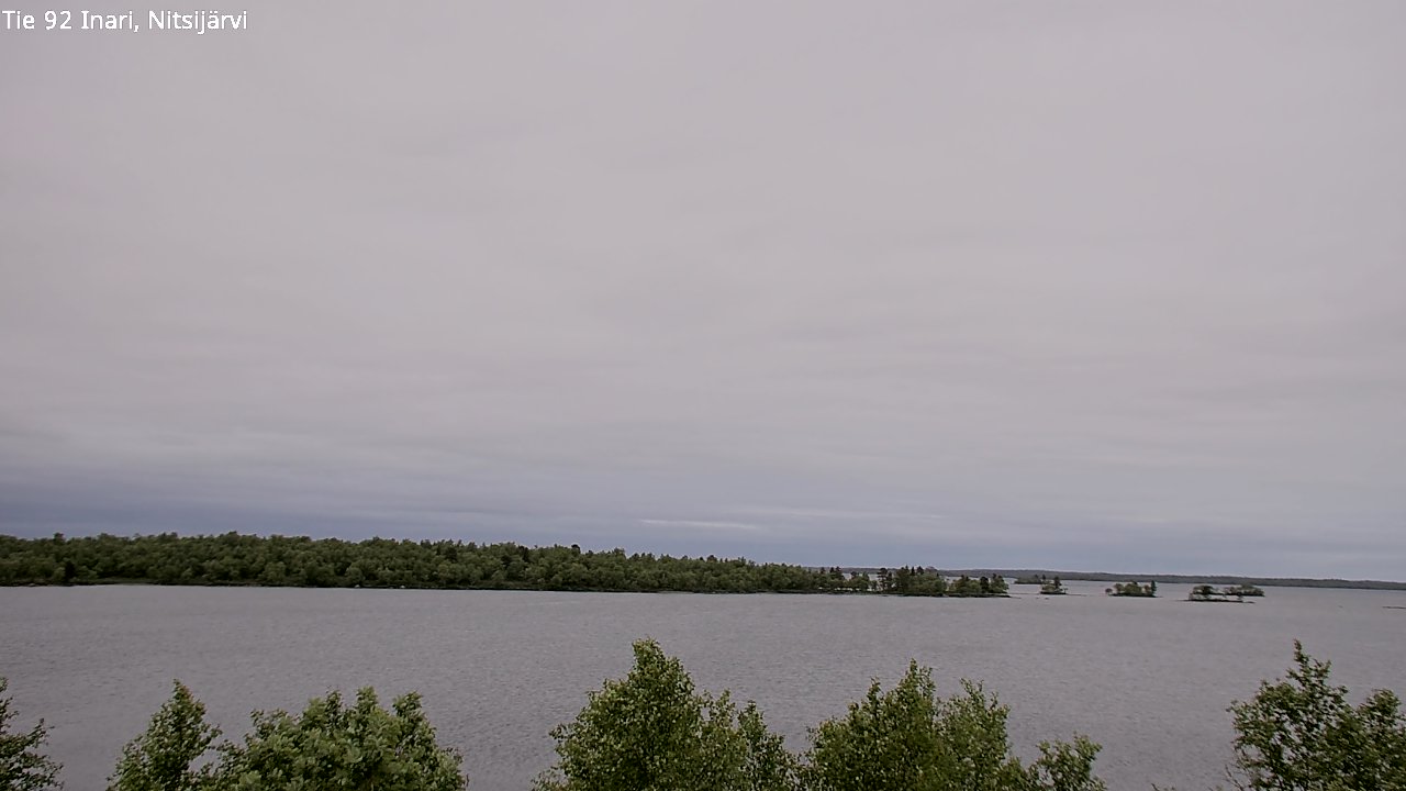 Kelikamerat Kuva Tie 92 Inari, Nitsijärvi, Inari, Lappi