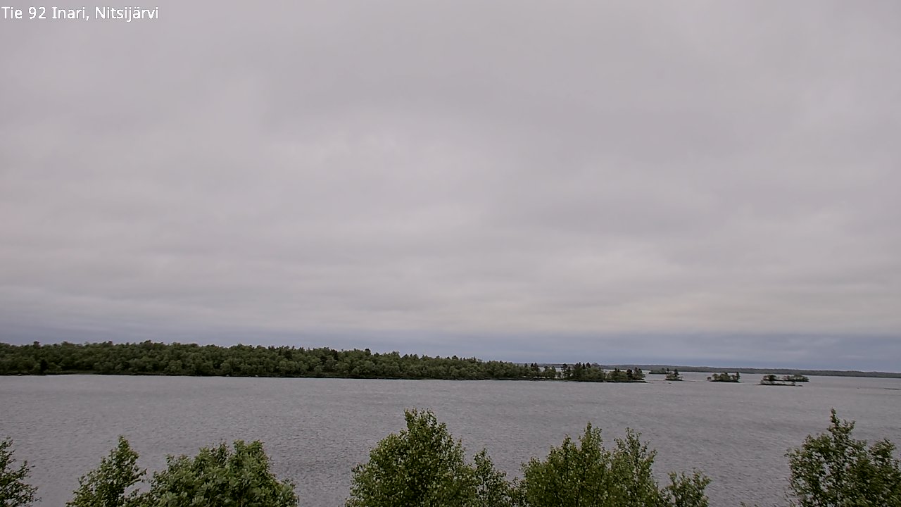 Kelikamerat Kuva Tie 92 Inari, Nitsijärvi, Inari, Lappi