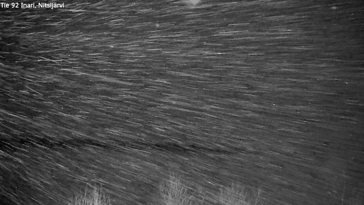 Kelikamerat Kuva Tie 92 Inari, Nitsijärvi, Inari, Lappi