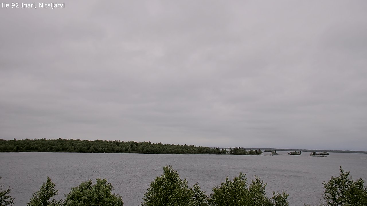 Kelikamerat Kuva Tie 92 Inari, Nitsijärvi, Inari, Lappi