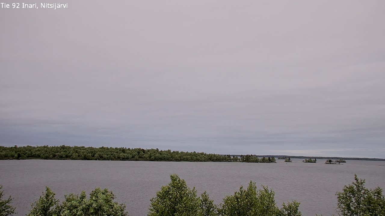 Kelikamerat Kuva Tie 92 Inari, Nitsijärvi, Inari, Lappi