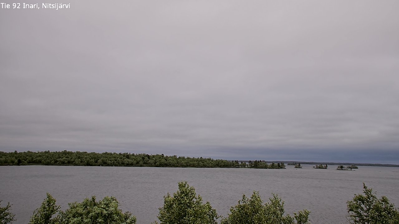 Kelikamerat Kuva Tie 92 Inari, Nitsijärvi, Inari, Lappi