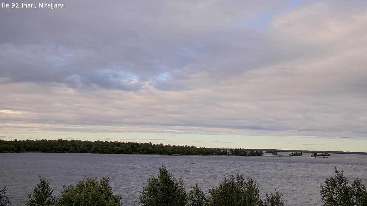 Weather Camera Image Road 92 Inari, Nitsijärvi, Inari, Lappi