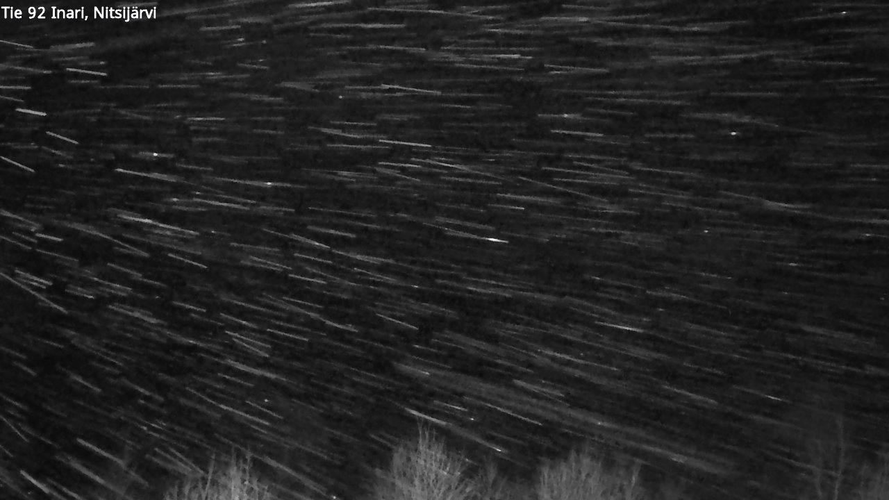 Kelikamerat Kuva Tie 92 Inari, Nitsijärvi, Inari, Lappi