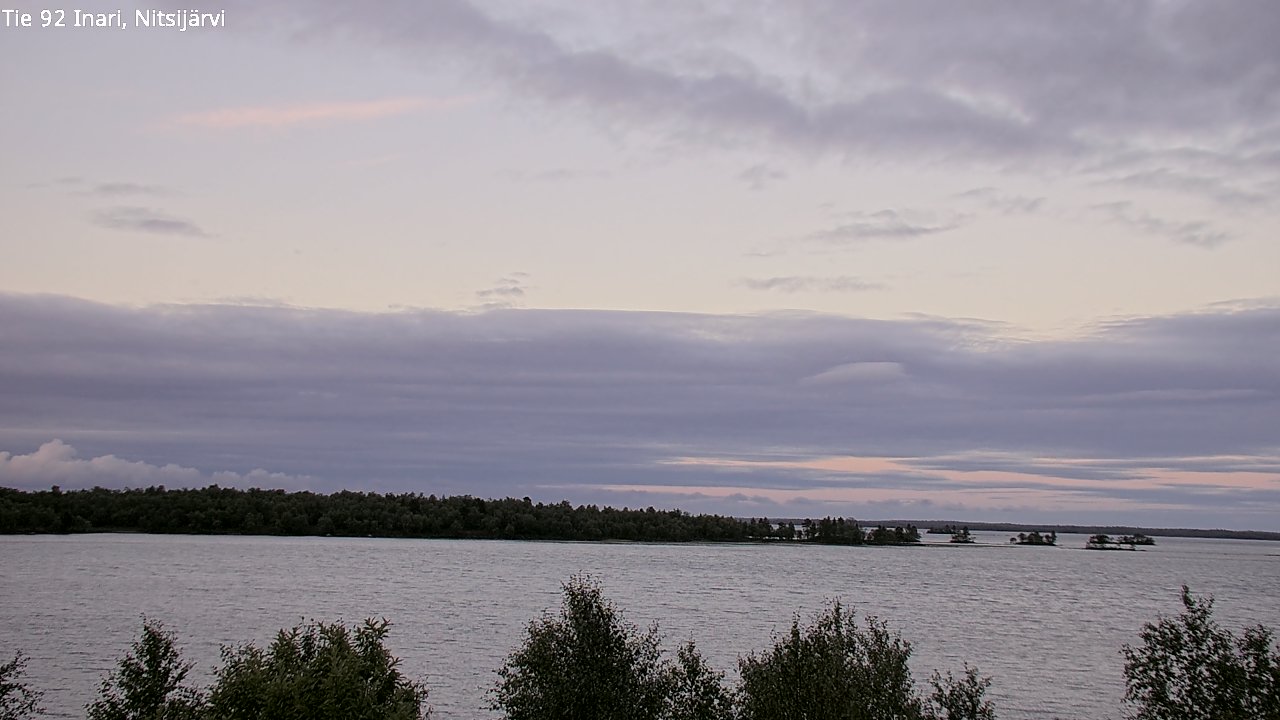 Kelikamerat Kuva Tie 92 Inari, Nitsijärvi, Inari, Lappi