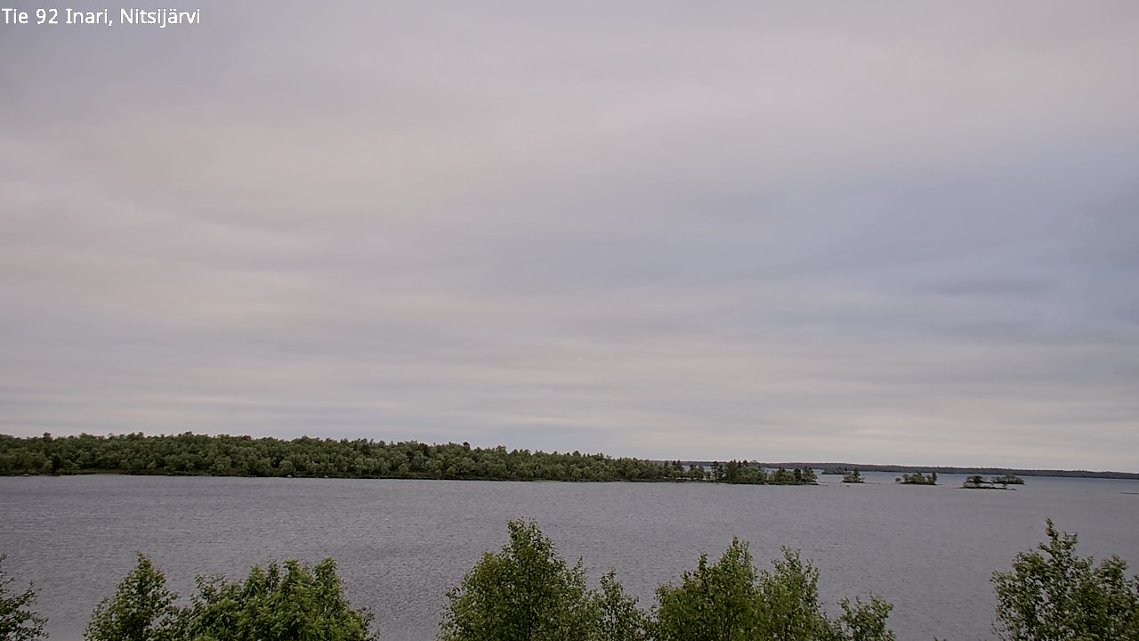 Kelikamerat Kuva Tie 92 Inari, Nitsijärvi, Inari, Lappi