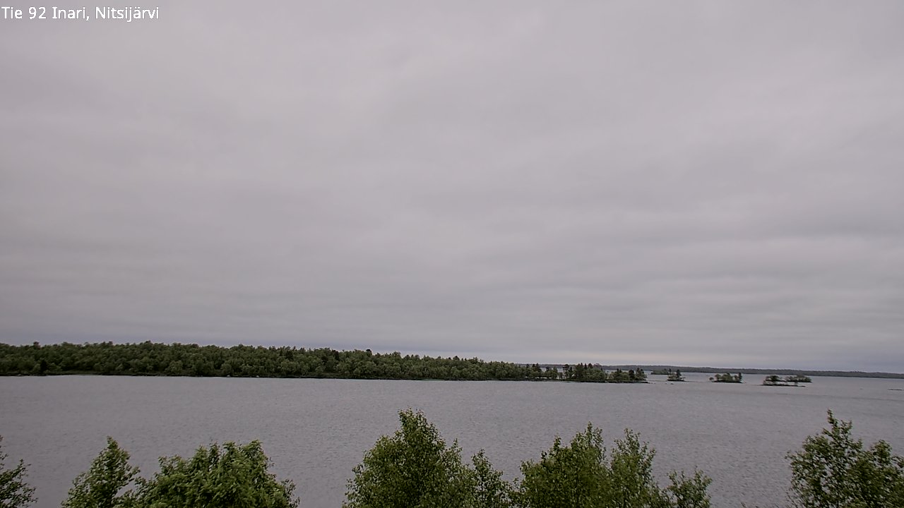 Kelikamerat Kuva Tie 92 Inari, Nitsijärvi, Inari, Lappi