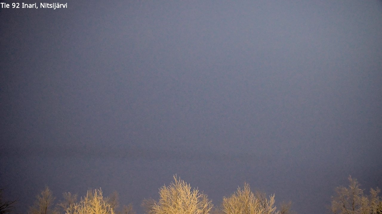 Kelikamerat Kuva Tie 92 Inari, Nitsijärvi, Inari, Lappi