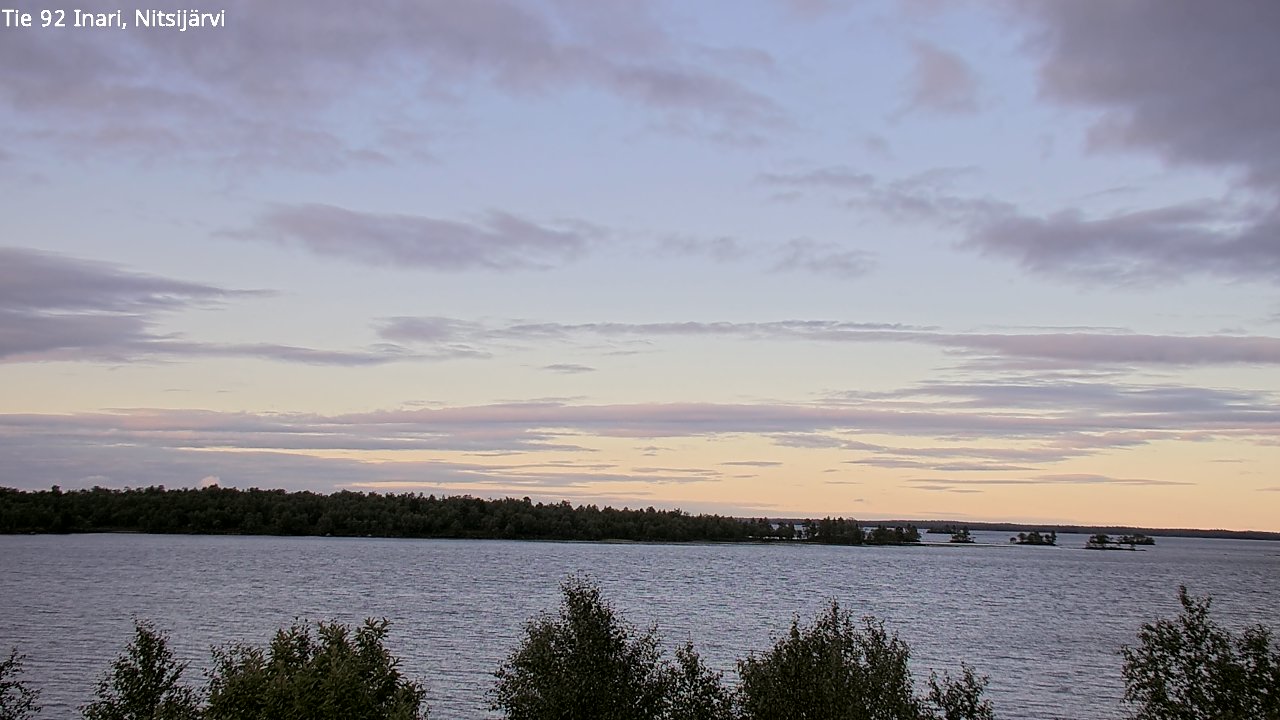 Kelikamerat Kuva Tie 92 Inari, Nitsijärvi, Inari, Lappi