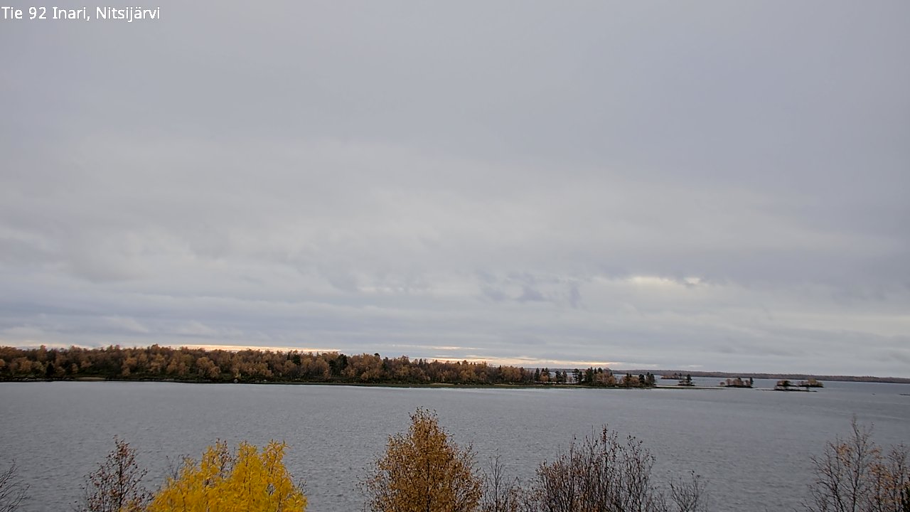 Kelikamerat Kuva Tie 92 Inari, Nitsijärvi, Inari, Lappi