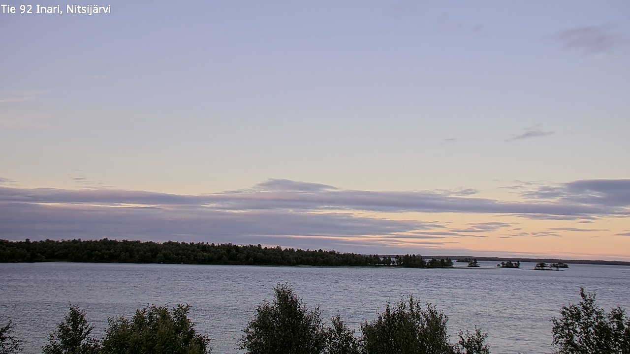 Kelikamerat Kuva Tie 92 Inari, Nitsijärvi, Inari, Lappi