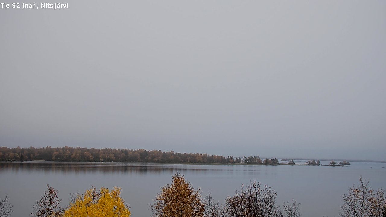 Weather Camera Image Road 92 Inari, Nitsijärvi, Inari, Lappi