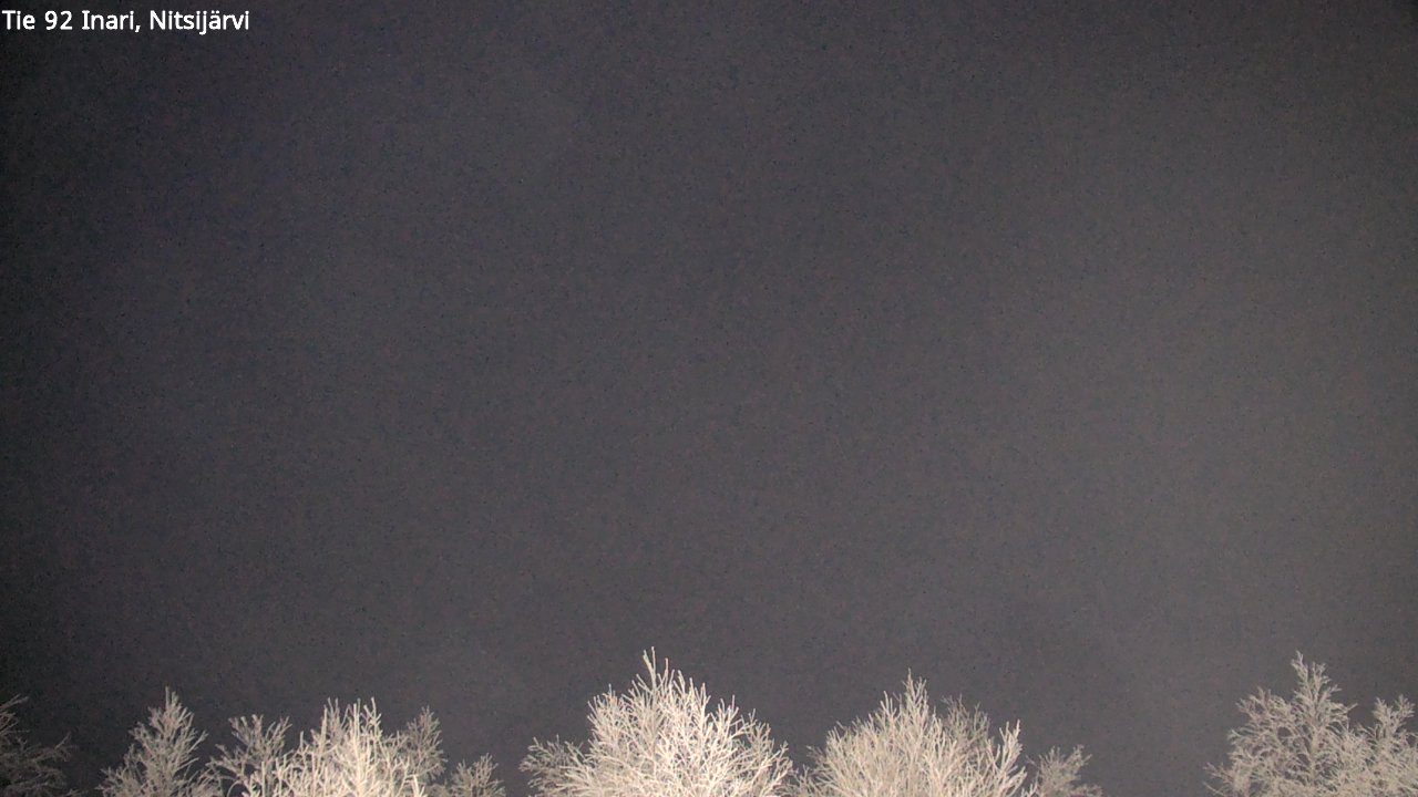 Kelikamerat Kuva Tie 92 Inari, Nitsijärvi, Inari, Lappi