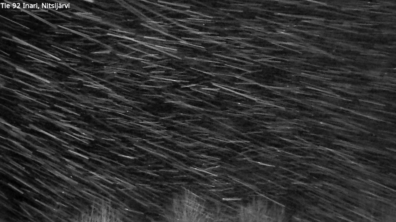 Kelikamerat Kuva Tie 92 Inari, Nitsijärvi, Inari, Lappi