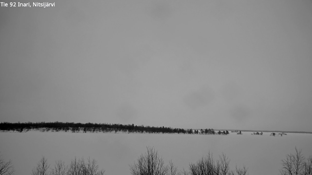 Kelikamerat Kuva Tie 92 Inari, Nitsijärvi, Inari, Lappi