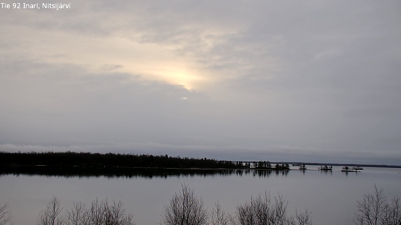 Kelikamerat Kuva Tie 92 Inari, Nitsijärvi, Inari, Lappi