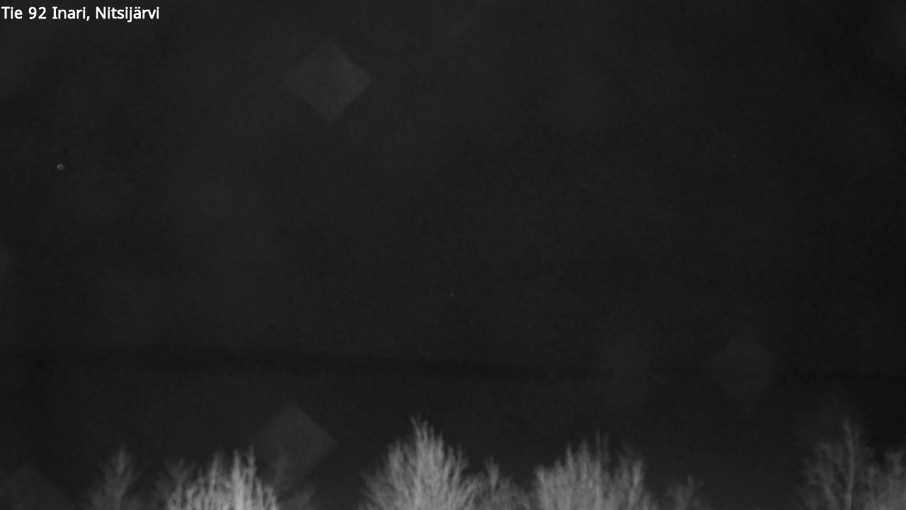 Weather Camera Image Road 92 Inari, Nitsijärvi, Inari, Lappi