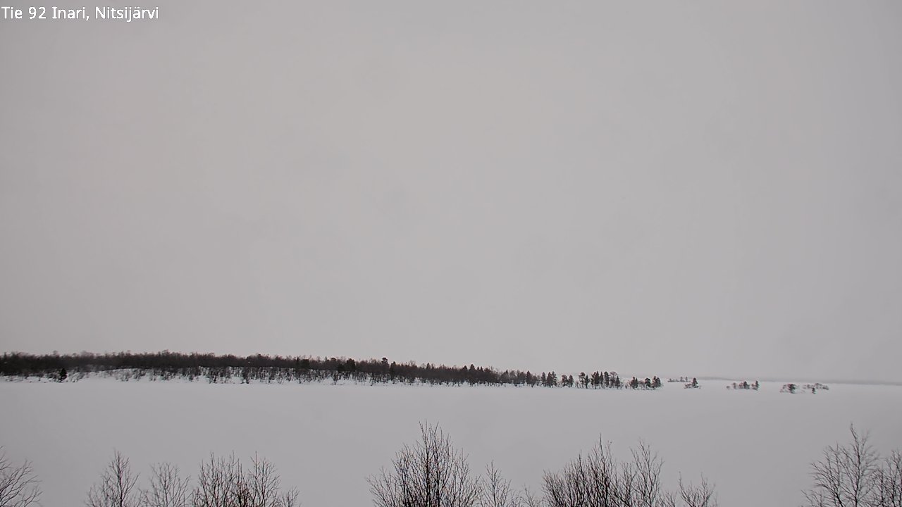 Kelikamerat Kuva Tie 92 Inari, Nitsijärvi, Inari, Lappi