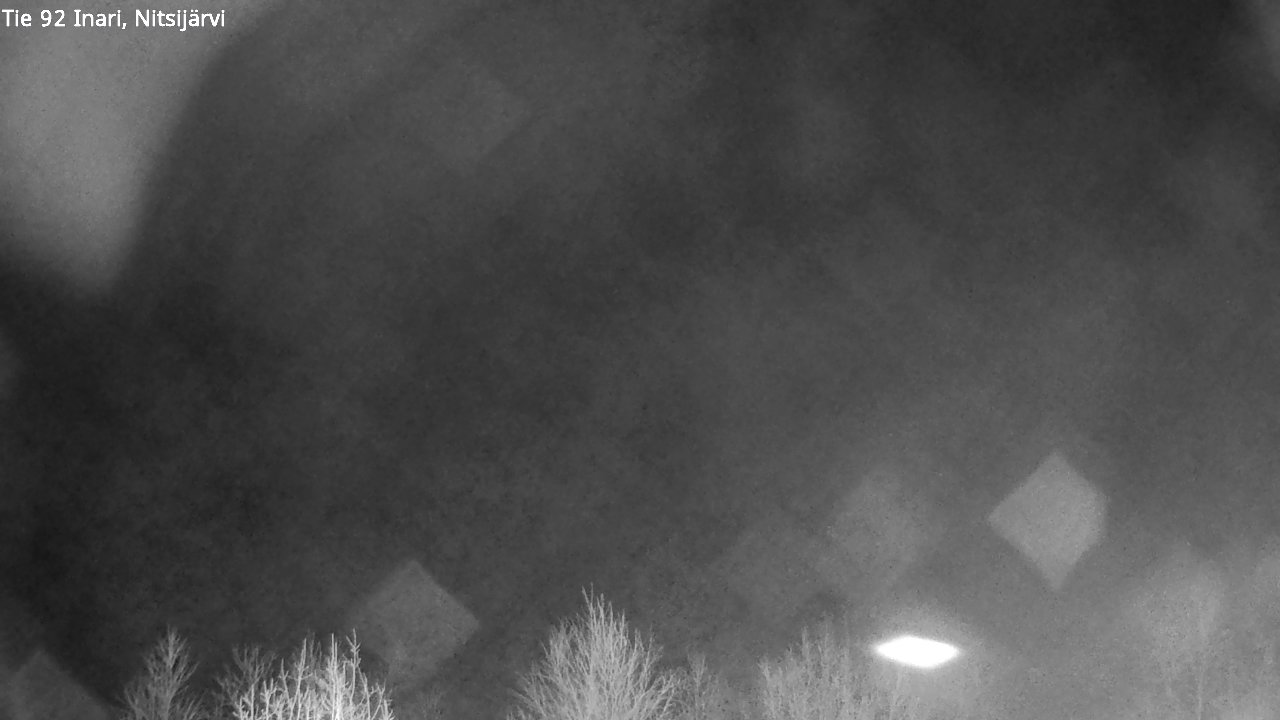 Weather Camera Image Road 92 Inari, Nitsijärvi, Inari, Lappi