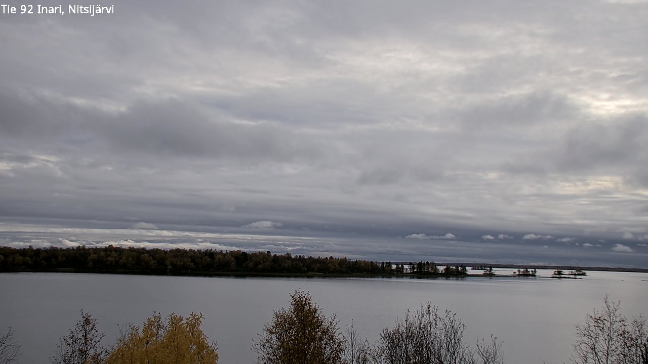 Kelikamerat Kuva Tie 92 Inari, Nitsijärvi, Inari, Lappi