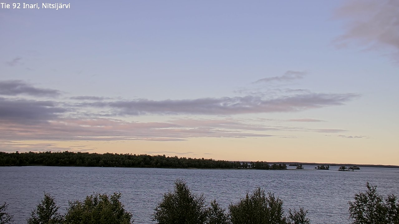 Kelikamerat Kuva Tie 92 Inari, Nitsijärvi, Inari, Lappi